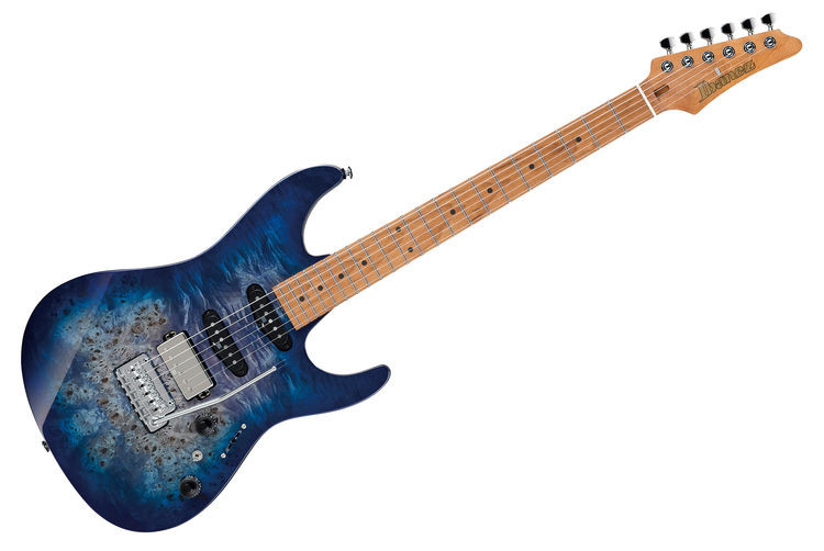 Ibanez Premium AZ226PB Electric Guitar - Cerulean Blue Burst