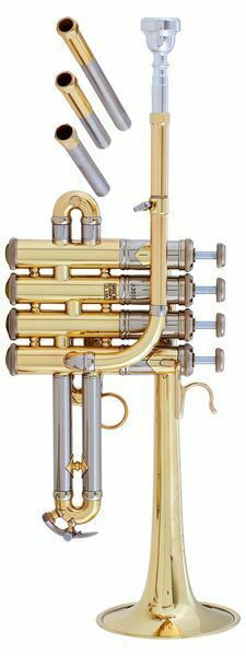 Bach AP190 Stradivarius Artisan Bb/A Piccolo Trumpet - Clear