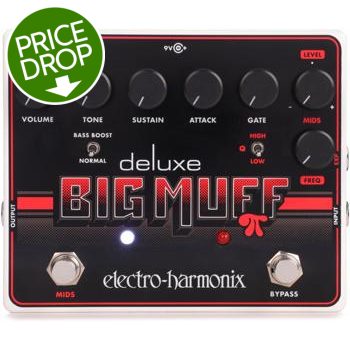 Electro-Harmonix Deluxe Bass Big Muff Pi Bass Fuzz Pedal | Sweetwater