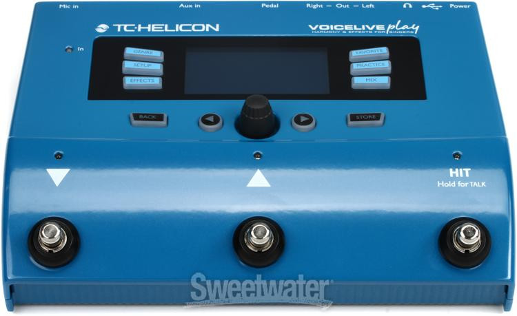 TC-Helicon VoiceLive Play Vocal Harmony and Effects Pedal | Sweetwater