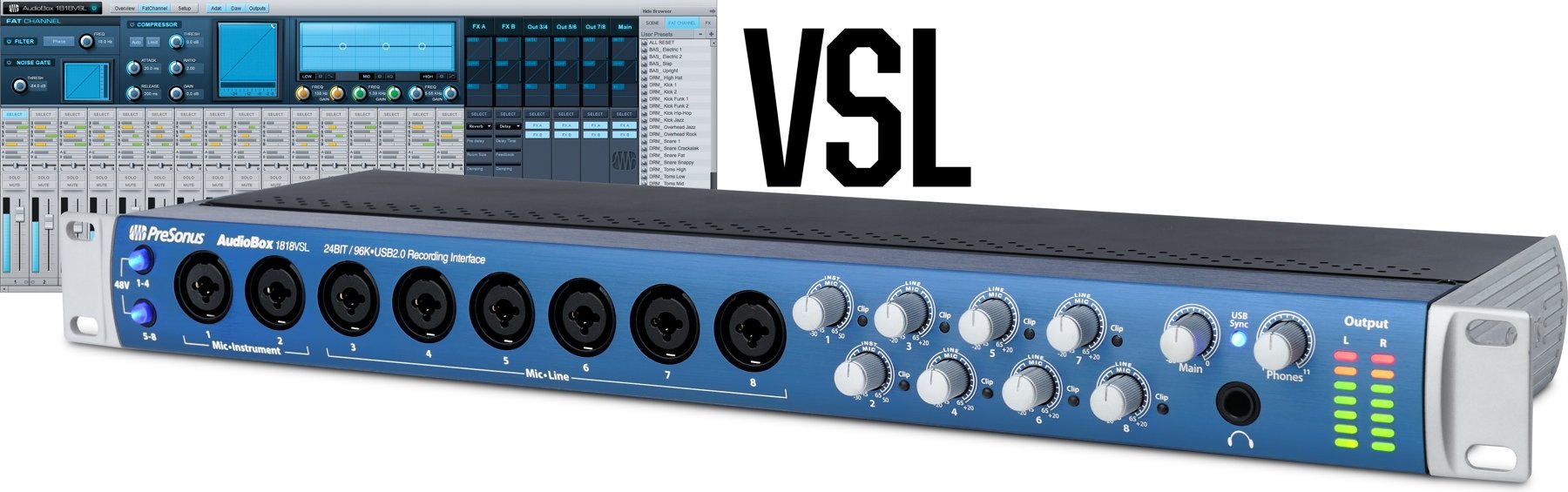 PreSonus AudioBox 1818VSL | Sweetwater