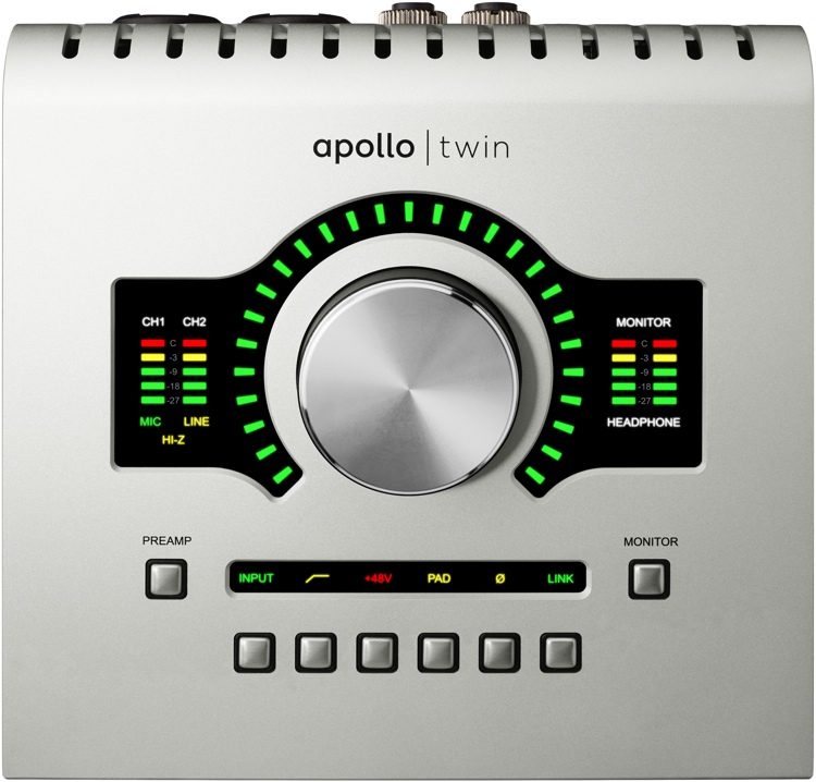 DTM・DAW UNIVERSAL AUDIO Apollo Twin Solo Universal Audio Apollo Twin SOLO 2x6 Thunderbolt Audio Interface