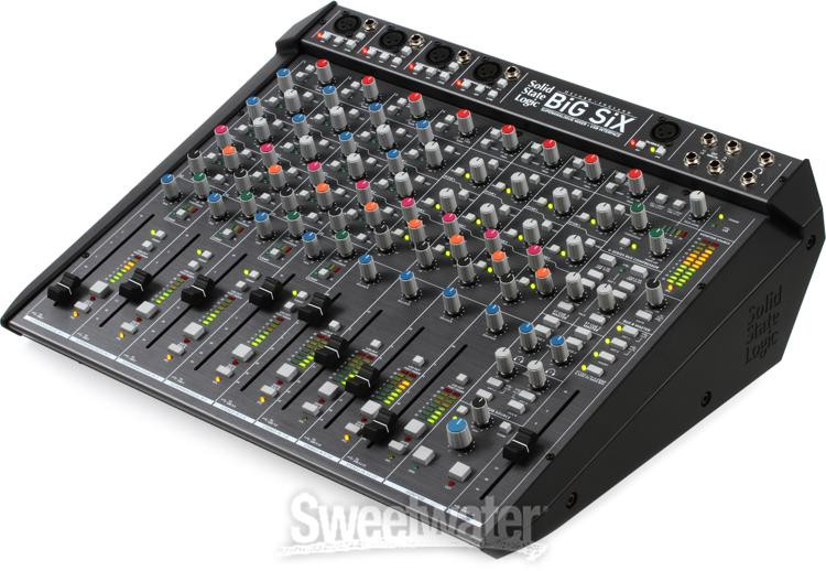 Solid State Logic BiG SiX 18-input Desktop Analog Mixer and