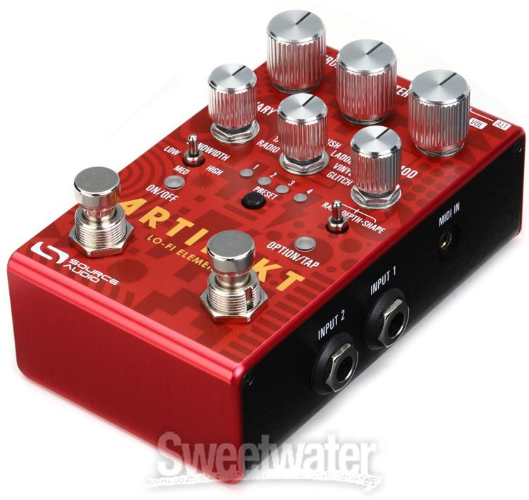 Source Audio Artifakt Lo-fi Elements Multi-effects Pedal | Sweetwater