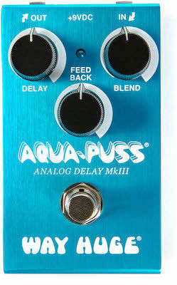 Way Huge Aqua Puss MkIII アナログディレイ John Mayer's Way Huge Aqua Puss Analog Delay – Ground Guitar