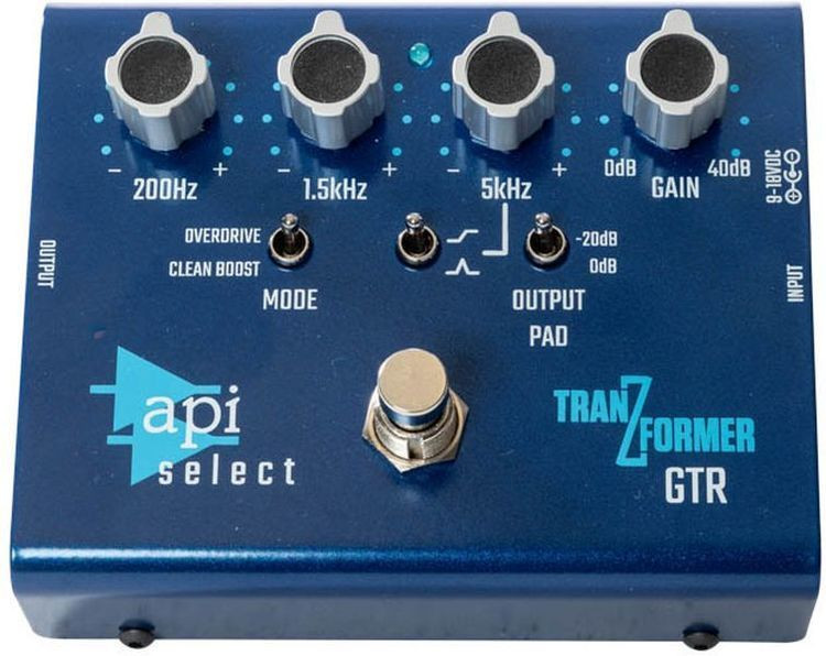 API TranZformer GTR EQ/Boost Pedal | Sweetwater