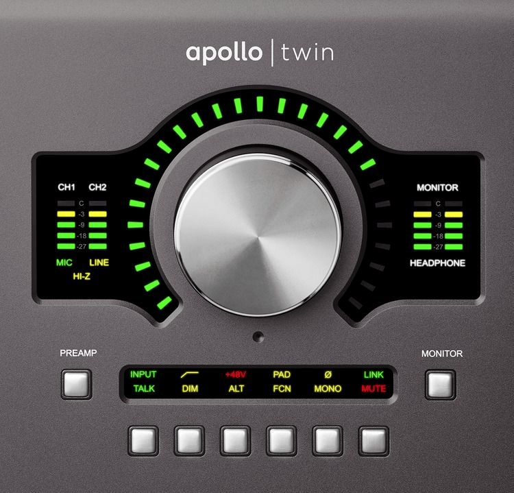 Universal Audio Apollo Twin MKII DUO Heritage Edition 10x6
