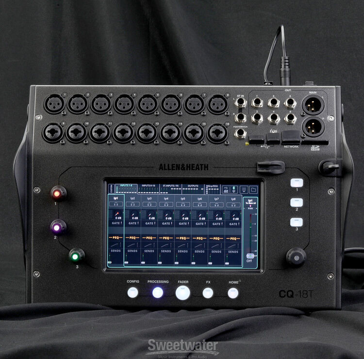 Allen & Heath CQ-18T 16-channel Digital Mixer | Sweetwater