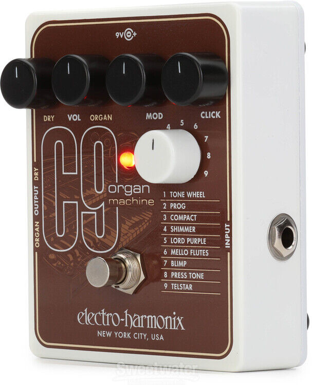 Electro-Harmonix C9 Organ Machine Guitar Effect Pedal | Sweetwater