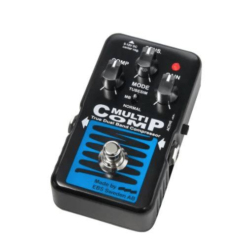 EBS MultiComp Blue Label Bass Compressor Pedal | Sweetwater