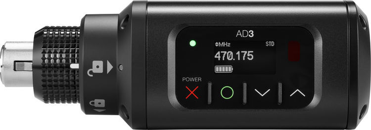 Shure AD3 Axient Digital Plug-On Transmitter - Thumbnail 5