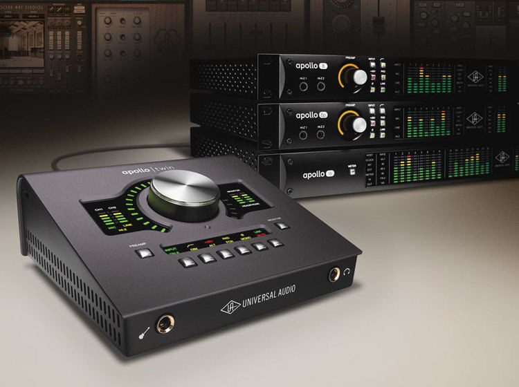 Universal Audio Apollo Twin MKII DUO 10x6 Thunderbolt Audio