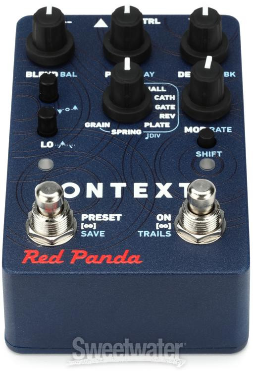 Red Panda Context 2 Reverb Effects Pedal | Sweetwater