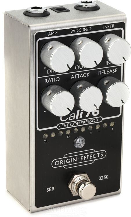 Origin Effects Cali76 FET Compressor Pedal - Black | Sweetwater