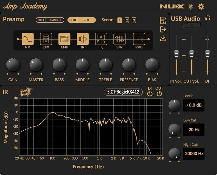 NUX Amp Academy Amp Modeler and Effects Processor | Sweetwater