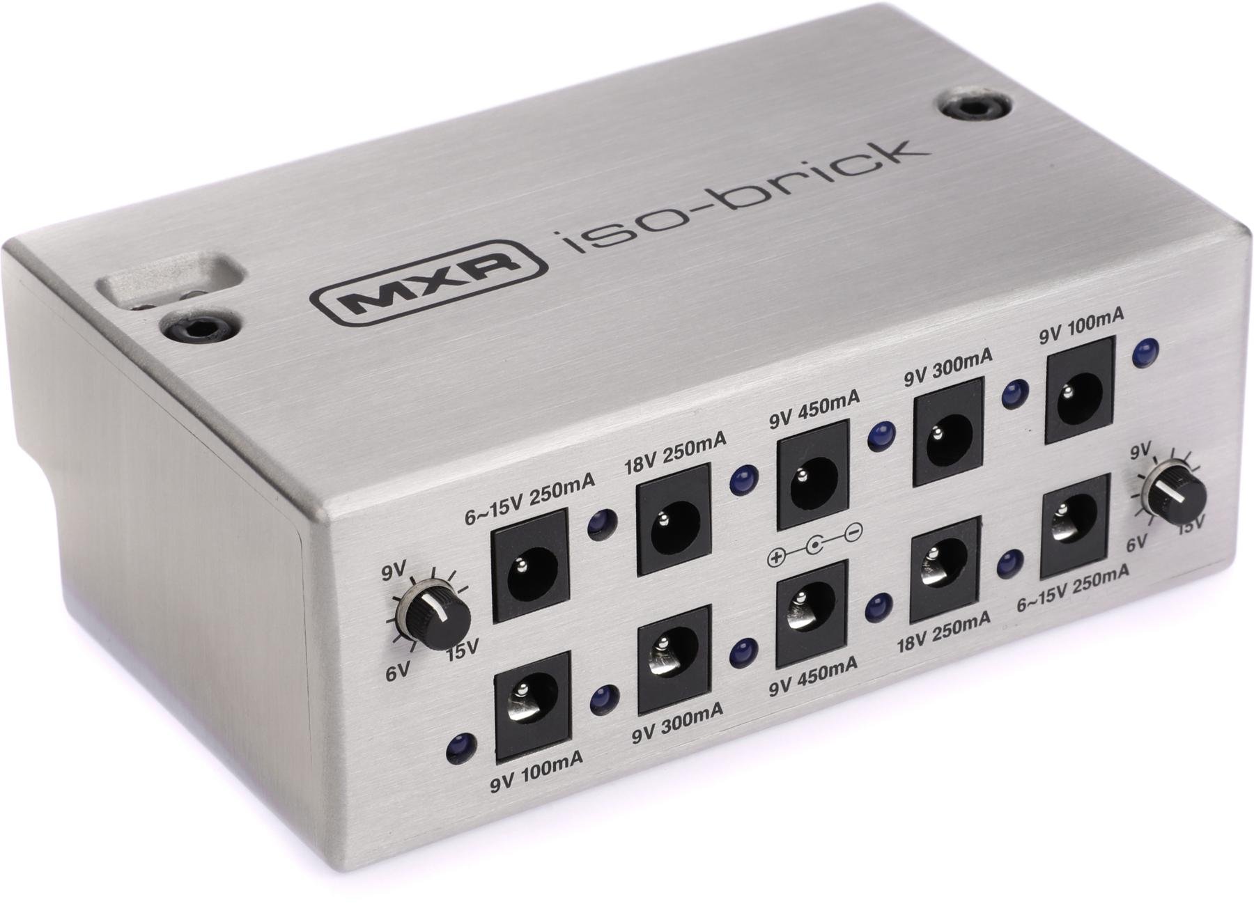 ギター MXR M238 Iso-Brick Power Supply MXR M238 Iso-Brick 10-output Isolated Guitar Pedal Power Supply