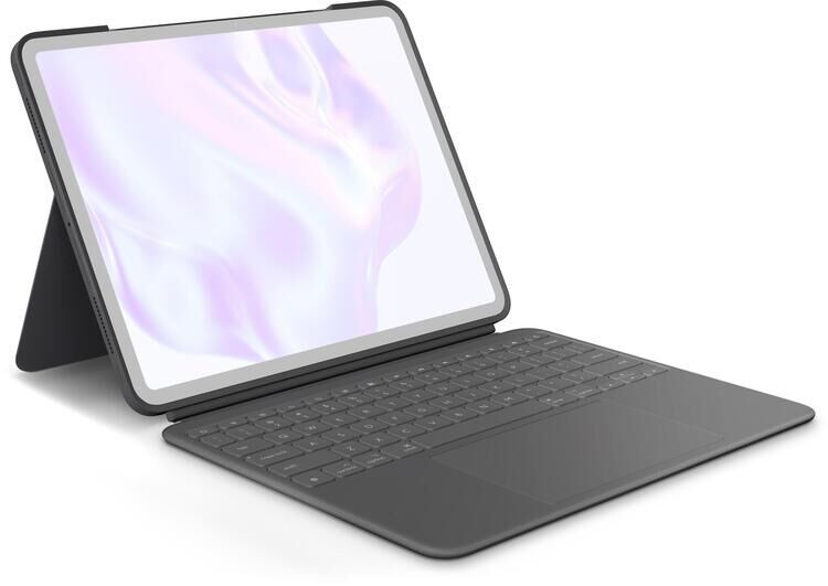 Logitech Combo Touch for 13-inch iPad Pro - Graphite | Sweetwater