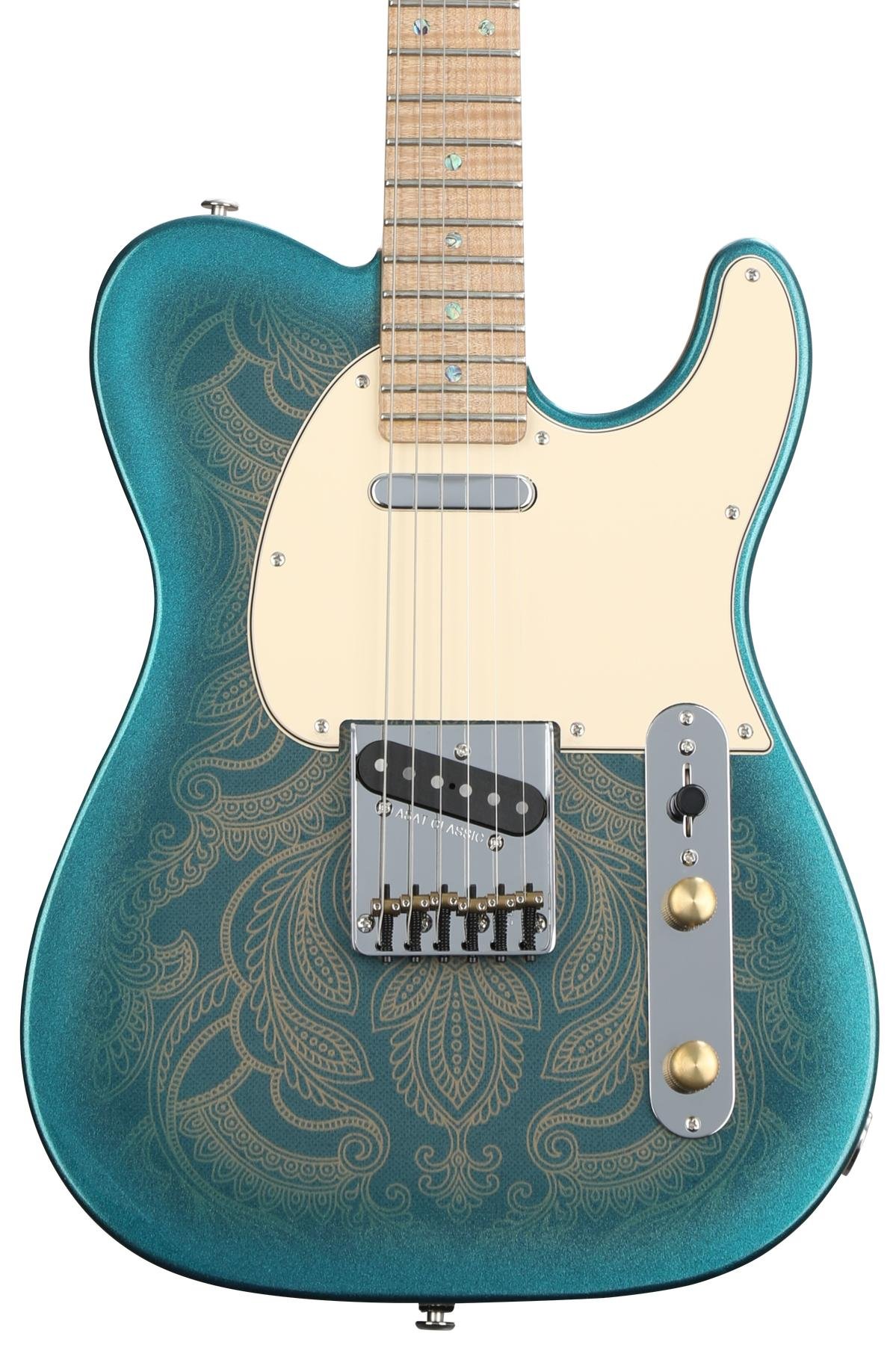 G&L Custom Shop ASAT Classic Alnico Electric Guitar - Paisley