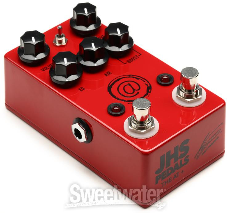 JHS AT Andy Timmons Drive V2 Overdrive Pedal - Red | Sweetwater