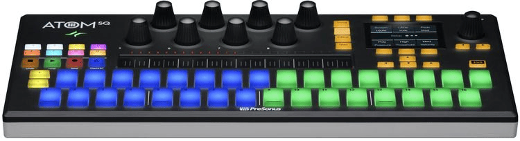 PreSonus ATOM SQ Hybrid MIDI Keyboard/Pad Performance and