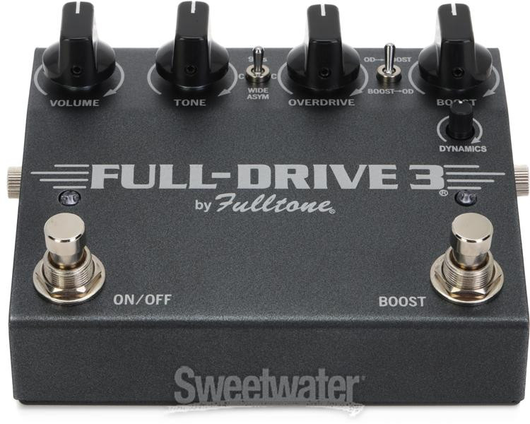Fulltone Fulldrive 3 Overdrive / Boost Pedal | Sweetwater
