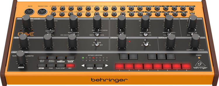 Behringer Crave Analog Synthesizer with Sequencer | Sweetwater