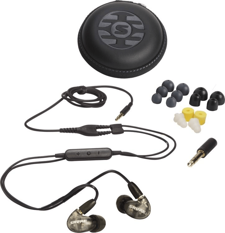 Shure AONIC 4 Sound Isolating Earphones - Black | Sweetwater