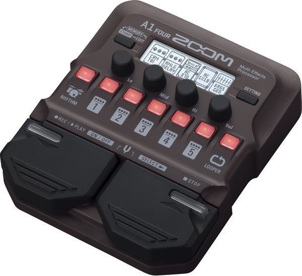 Zoom A1 Four Acoustic Instrument Multi-Effect Processor | Sweetwater