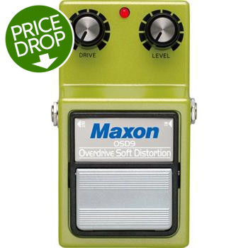【送料無料】MAXON SD-9 Sonic Distortion Maxon SD-9 Sonic Distortion Pedal | Sweetwater