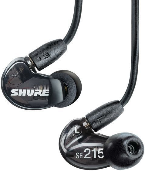 Shure SE215 Sound-isolating Earphones - Black | Sweetwater