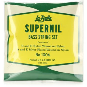 Red Label Double Bass Strings Set - 3/4 Regular Size