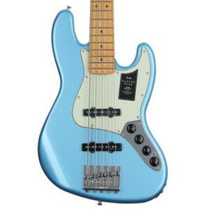 Fender Player Plus Active Jazz Bass V - Opal Spark with Maple 