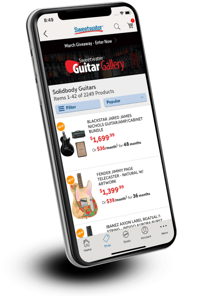 sweetwater mobile app sweetwater com sweetwater technical support