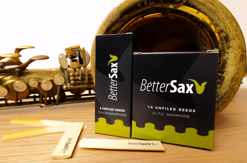 BetterSax Alto Sax Jazz Cut Reeds – Box of 10 –