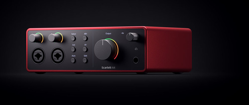 Scarlett Solo G4 Usb audio interface Focusrite