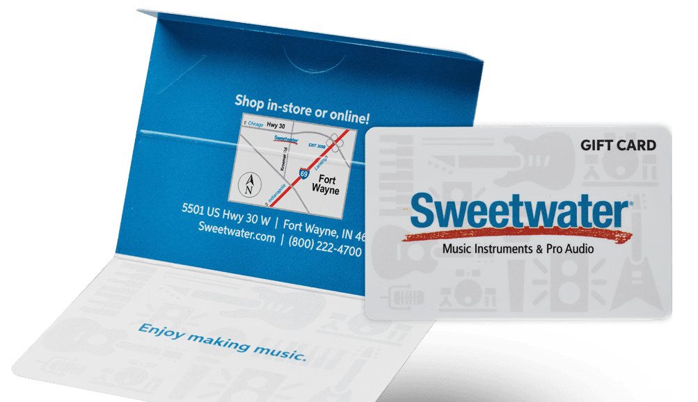Mail Order Gift Card | Sweetwater