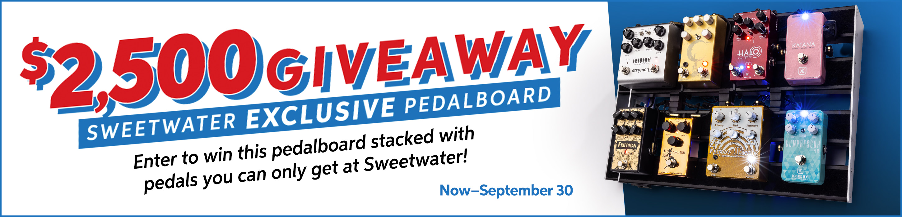 Sweetwater's Monthly Giveaway!