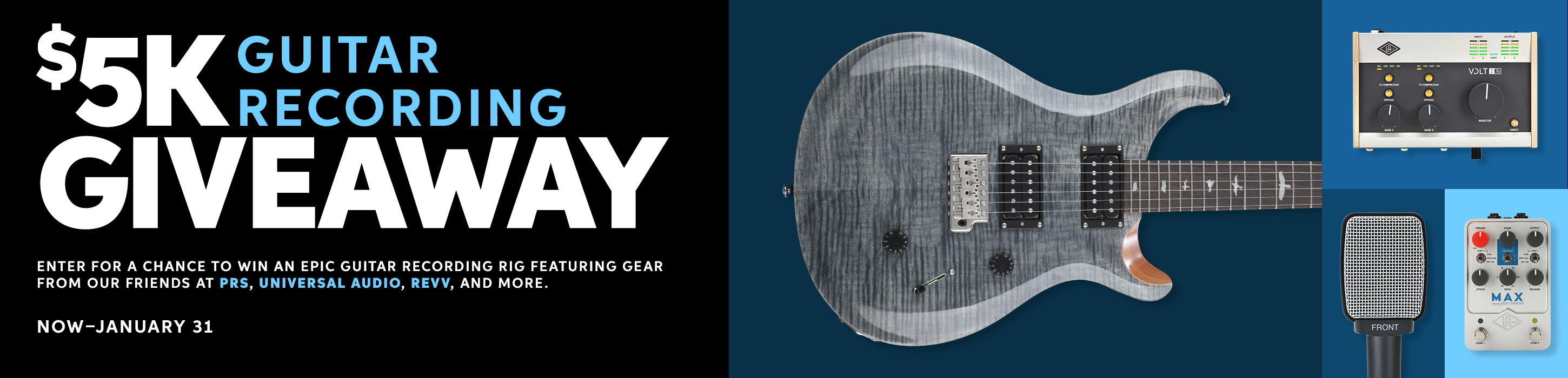 Sweetwater's Monthly Giveaway!