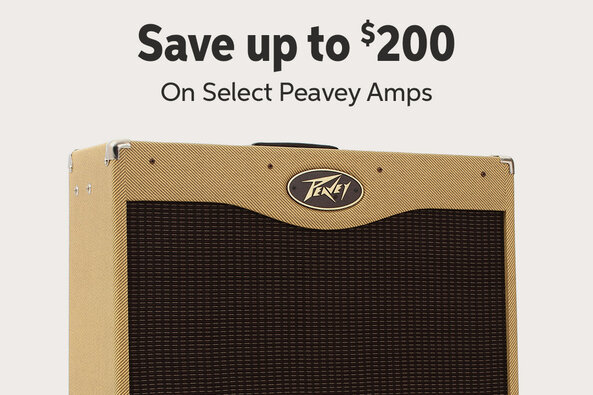 Save Up To  On Select Peavey Amps Mw