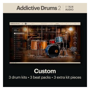 Addictive Drums 2.5: Custom Collection Virtual Drum...
