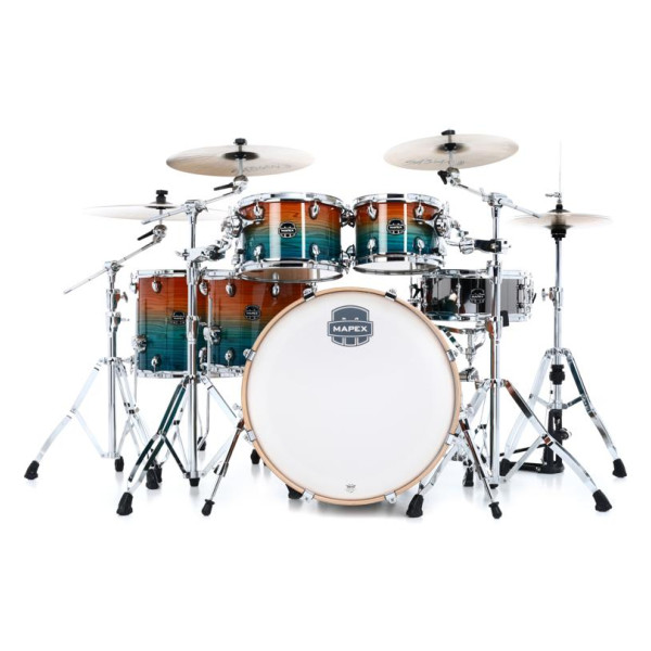 Mapex Armory 6-piece Studioease Fast Tom Shell Pack - Ocean Sunset - Sweetwater Exclusive