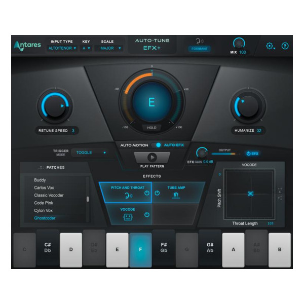 Antares Auto-Tune EFX+ Pitch Correction and Vocal Effects Plug-in