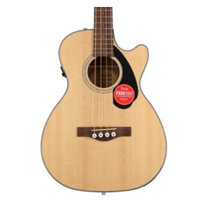 Fender CB-60SCE Acoustic-electric Concert Bass Guitar -...