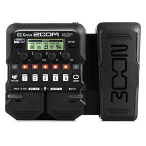 Zoom G1X FOUR Multi-effects Processor with Expression Pedal