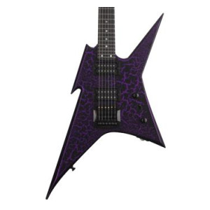 B.C. Rich USA Handcrafted Ironbird MK2 Legacy Kahler Electric Guitar – Purple Crackle