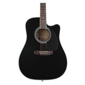 Takamine Legacy JEF341SC Acoustic-electric Guitar - Black