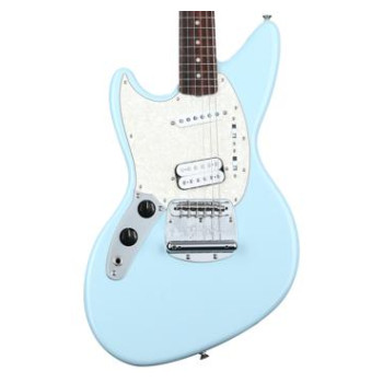 Fender Jag-Stang Left-handed Electric Guitar - Sonic Blue | Sweetwater