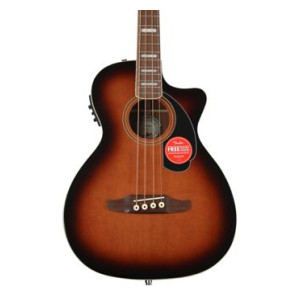 Fender Kingman Acoustic-electric Bass - Shaded Edge Burst