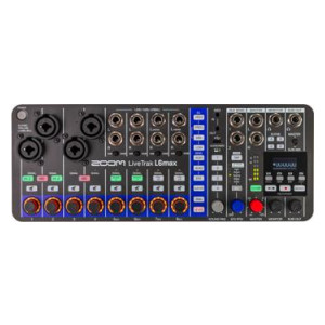 Zoom LiveTrak L6max 12-channel Digital Mixer