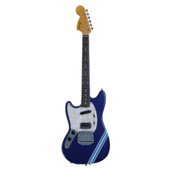 Fender Kurt Cobain Mustang - Lake Placid Blue with Stripe LH